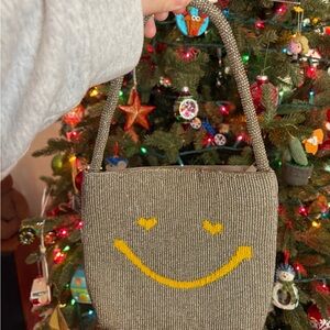 Beaded Smiley Face Handbag ASOS